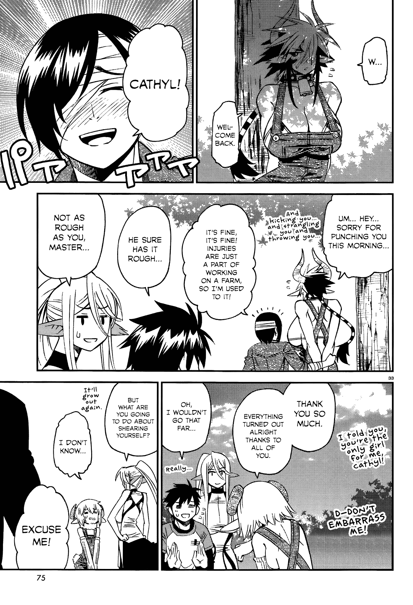 Monster Musume no Iru Nichijou Chapter 33 page 37 - Chapter 33