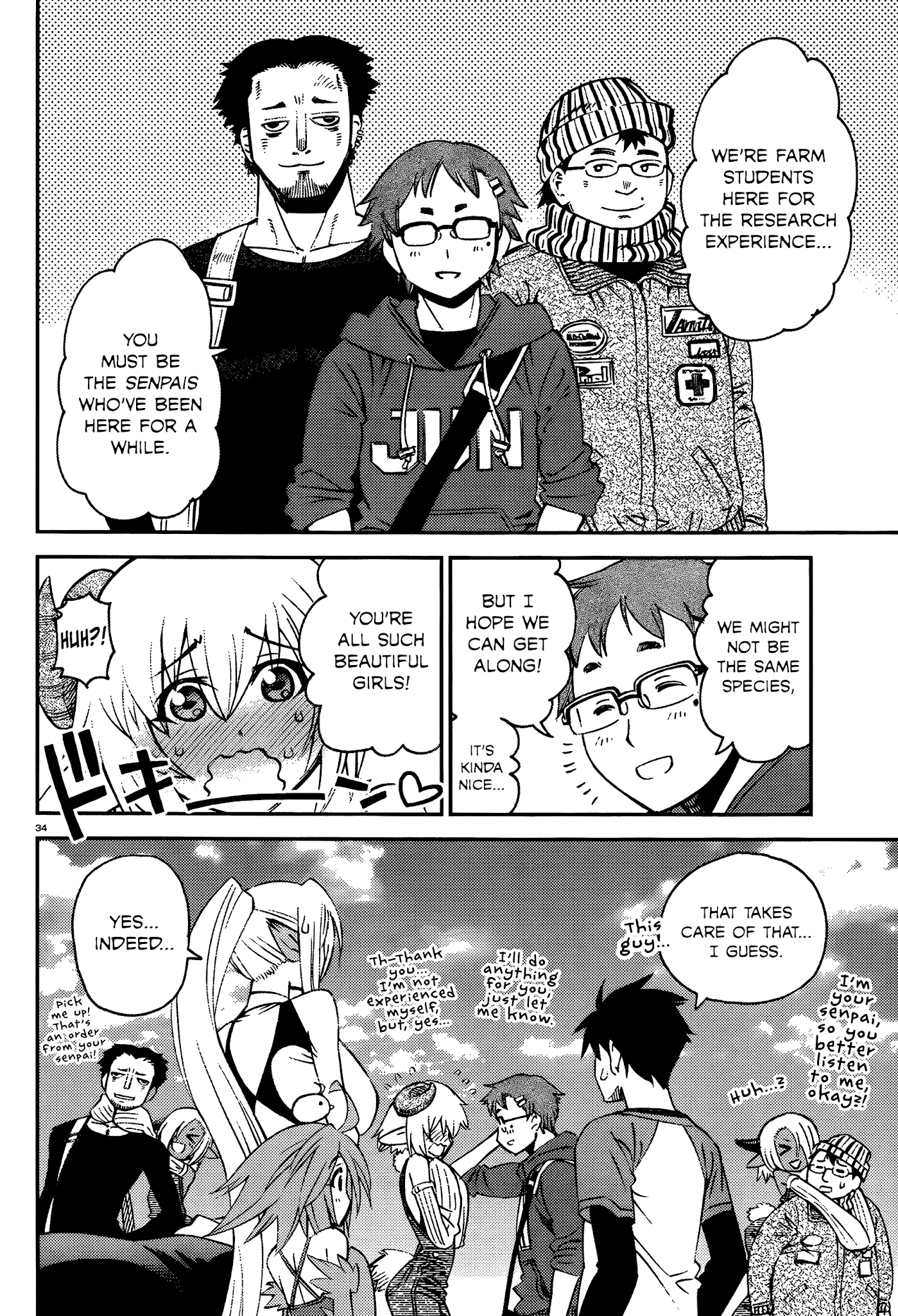 Monster Musume no Iru Nichijou Chapter 33 page 38 - Chapter 33