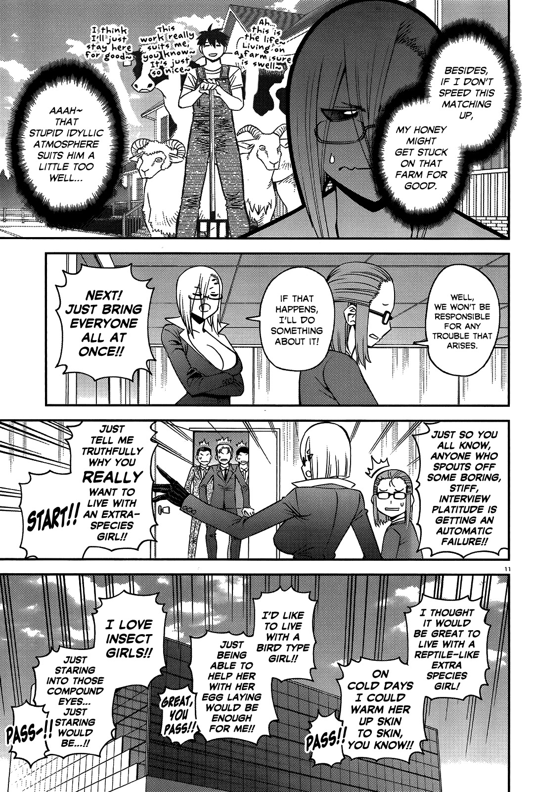 Monster Musume no Iru Nichijou Chapter 58 page 11 - Chapter 58