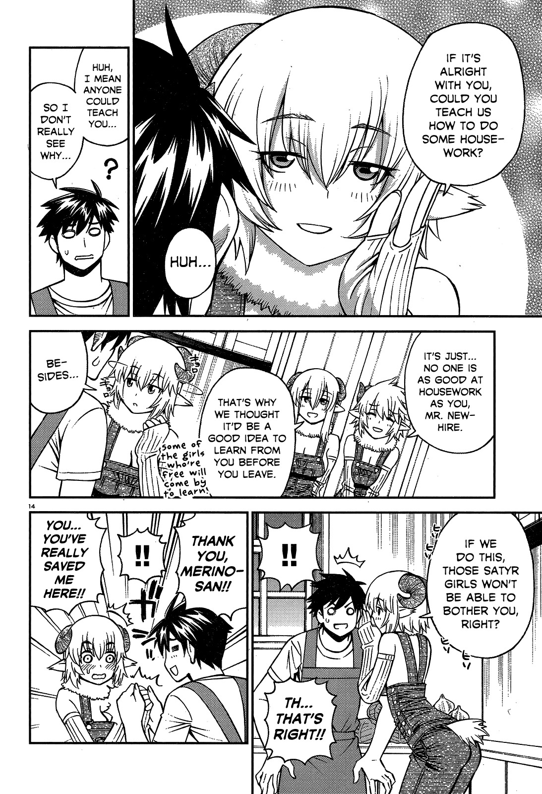 Monster Musume no Iru Nichijou Chapter 58 page 14 - Chapter 58