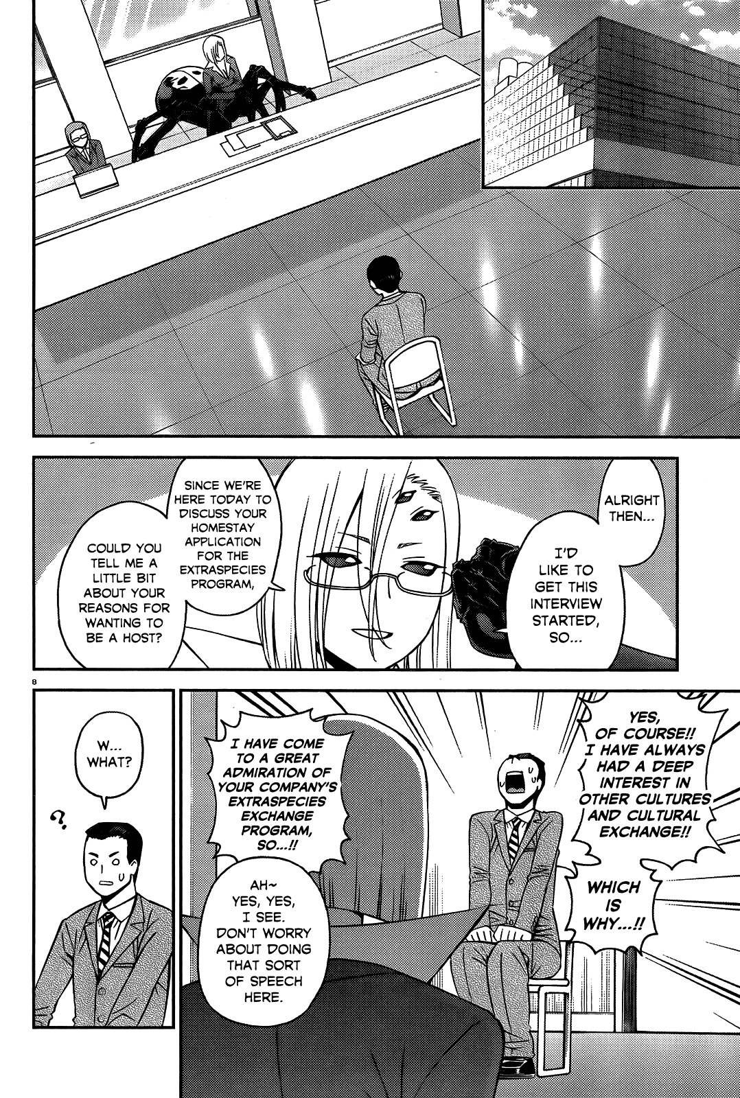Monster Musume no Iru Nichijou Chapter 58 page 8 - Chapter 58