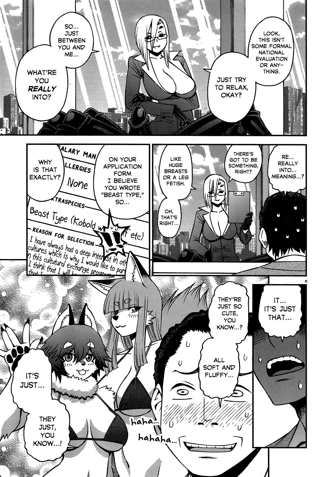 Monster Musume no Iru Nichijou Chapter 58 page 9 - Chapter 58