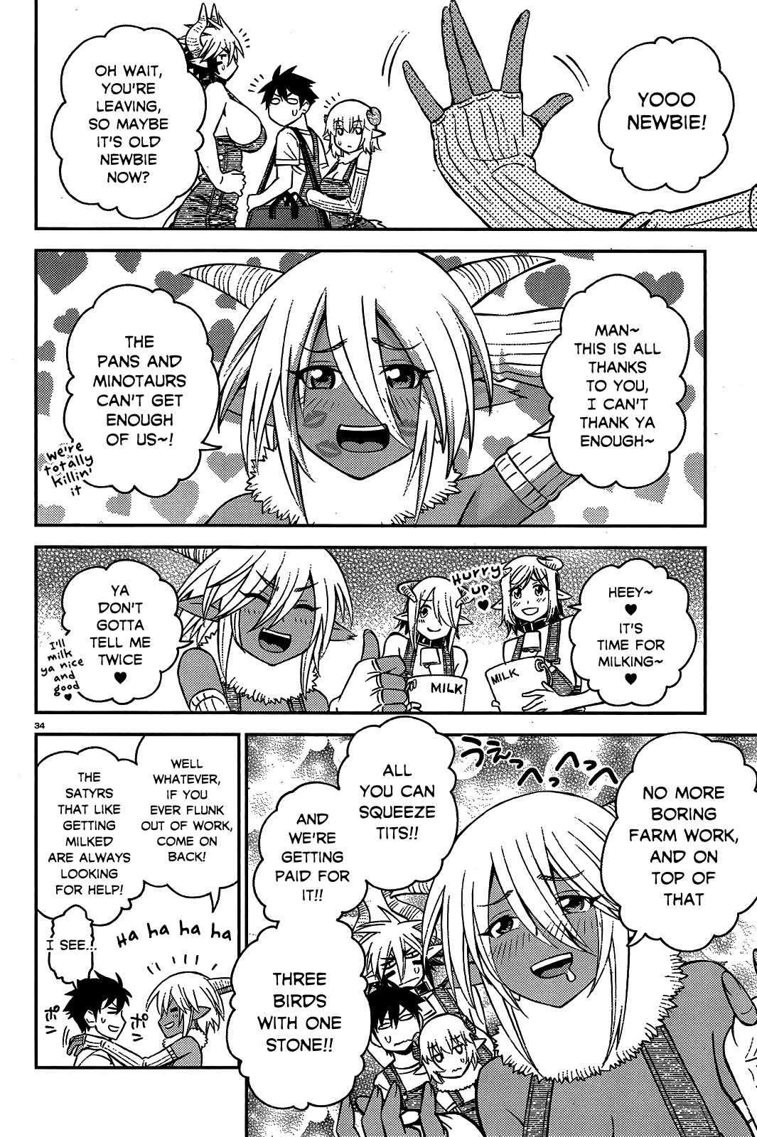 Monster Musume no Iru Nichijou Chapter 59 page 34 - Chapter 59