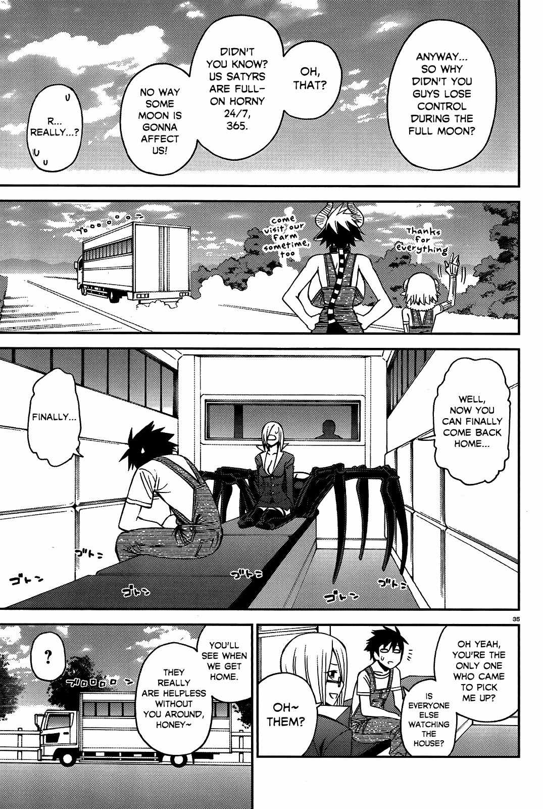 Monster Musume no Iru Nichijou Chapter 59 page 35 - Chapter 59
