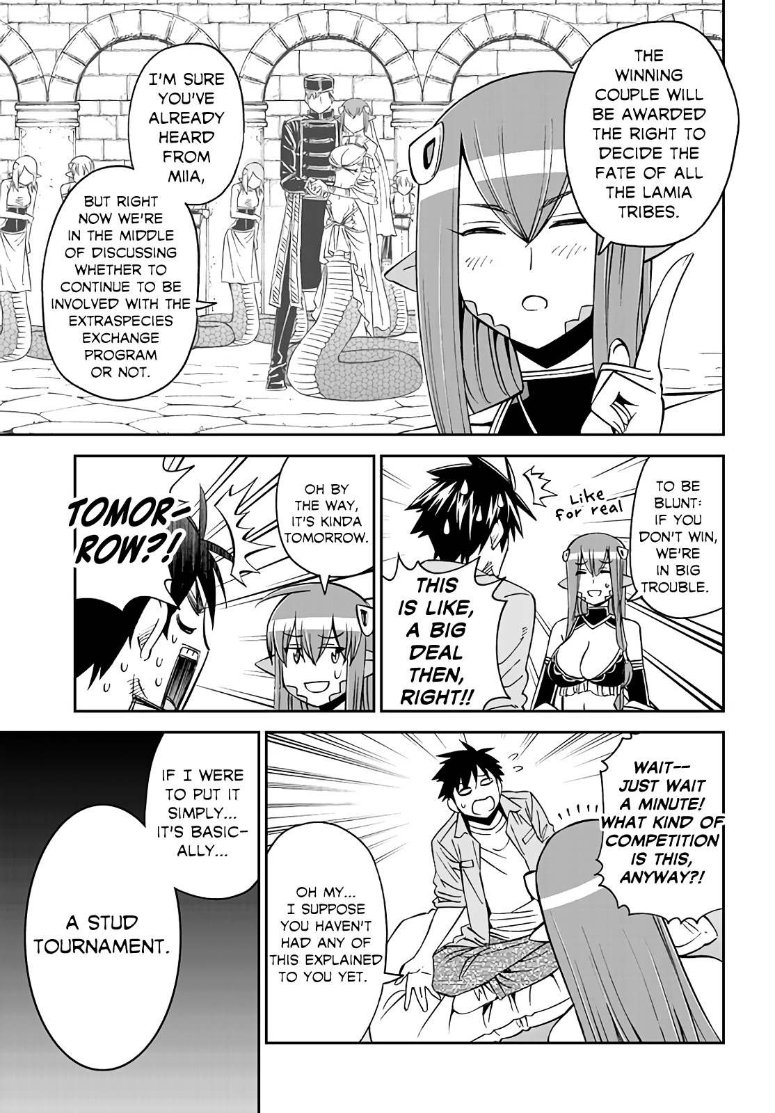 Monster Musume no Iru Nichijou Chapter 61 page 7 - Chapter 61: LQ