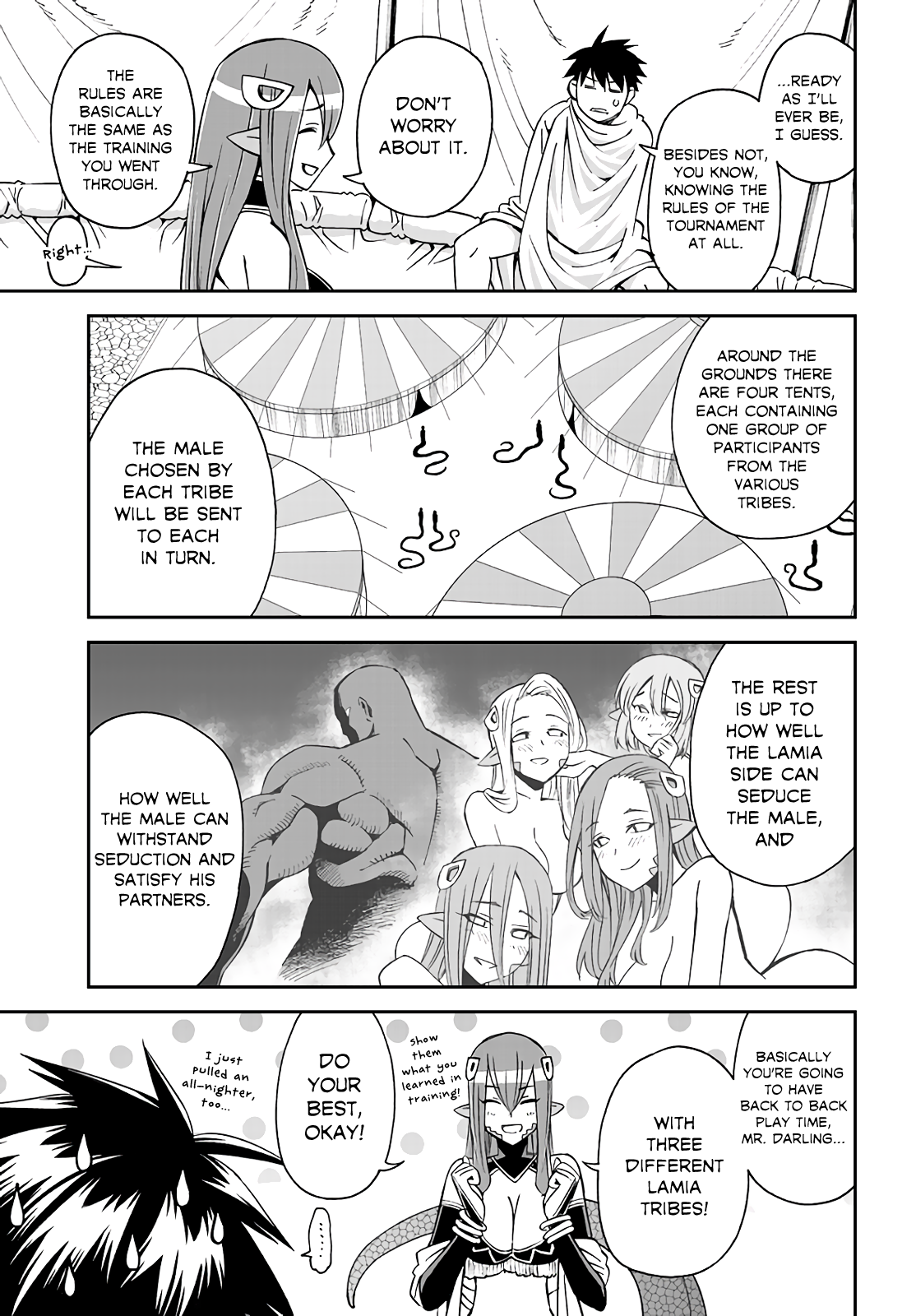 Monster Musume no Iru Nichijou Chapter 62 page 3 - Chapter 62: LQ