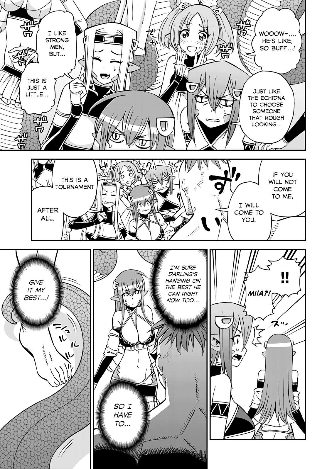 Monster Musume no Iru Nichijou Chapter 62 page 9 - Chapter 62: LQ