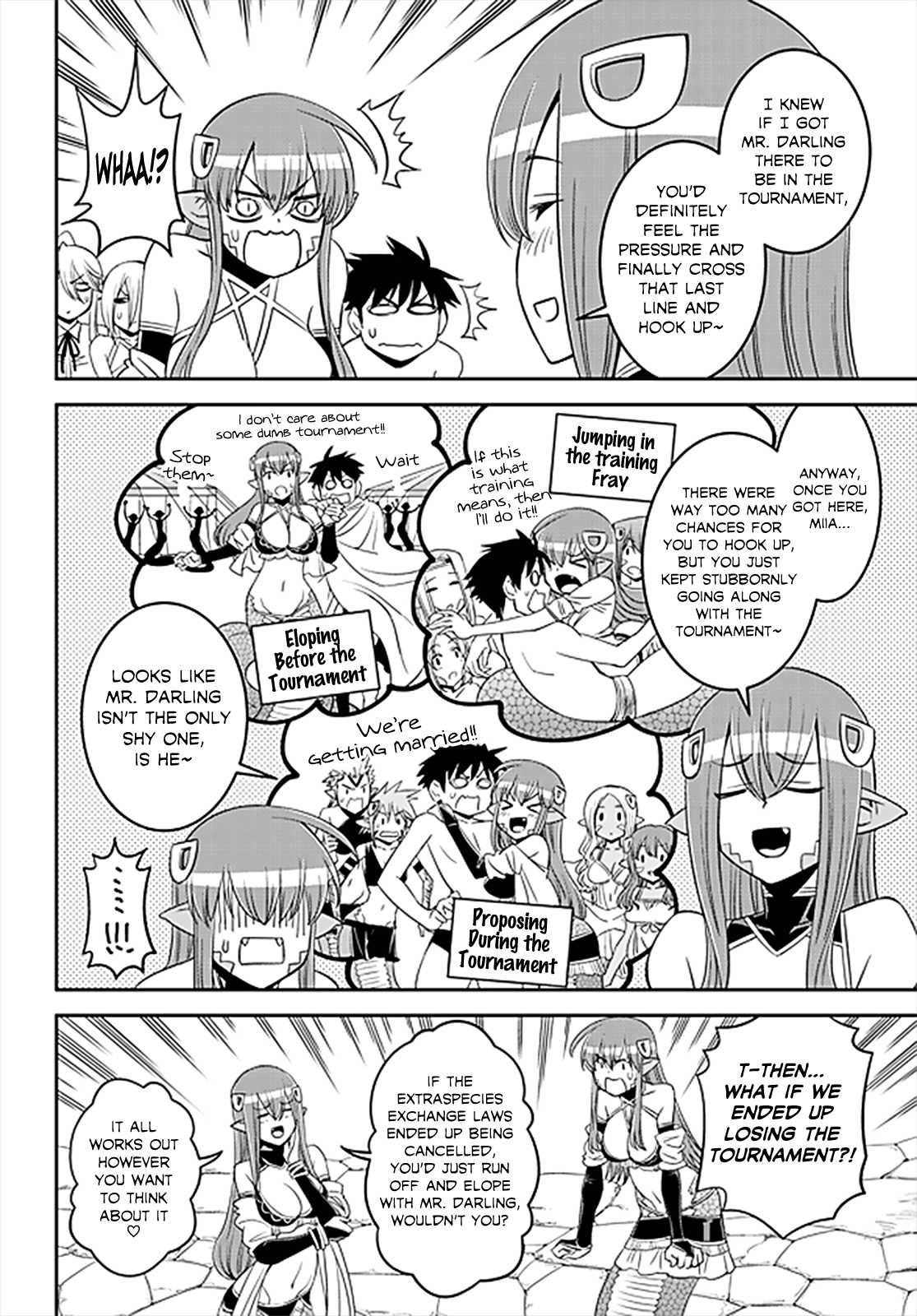Monster Musume no Iru Nichijou Chapter 63 page 28 - Chapter 63: LQ