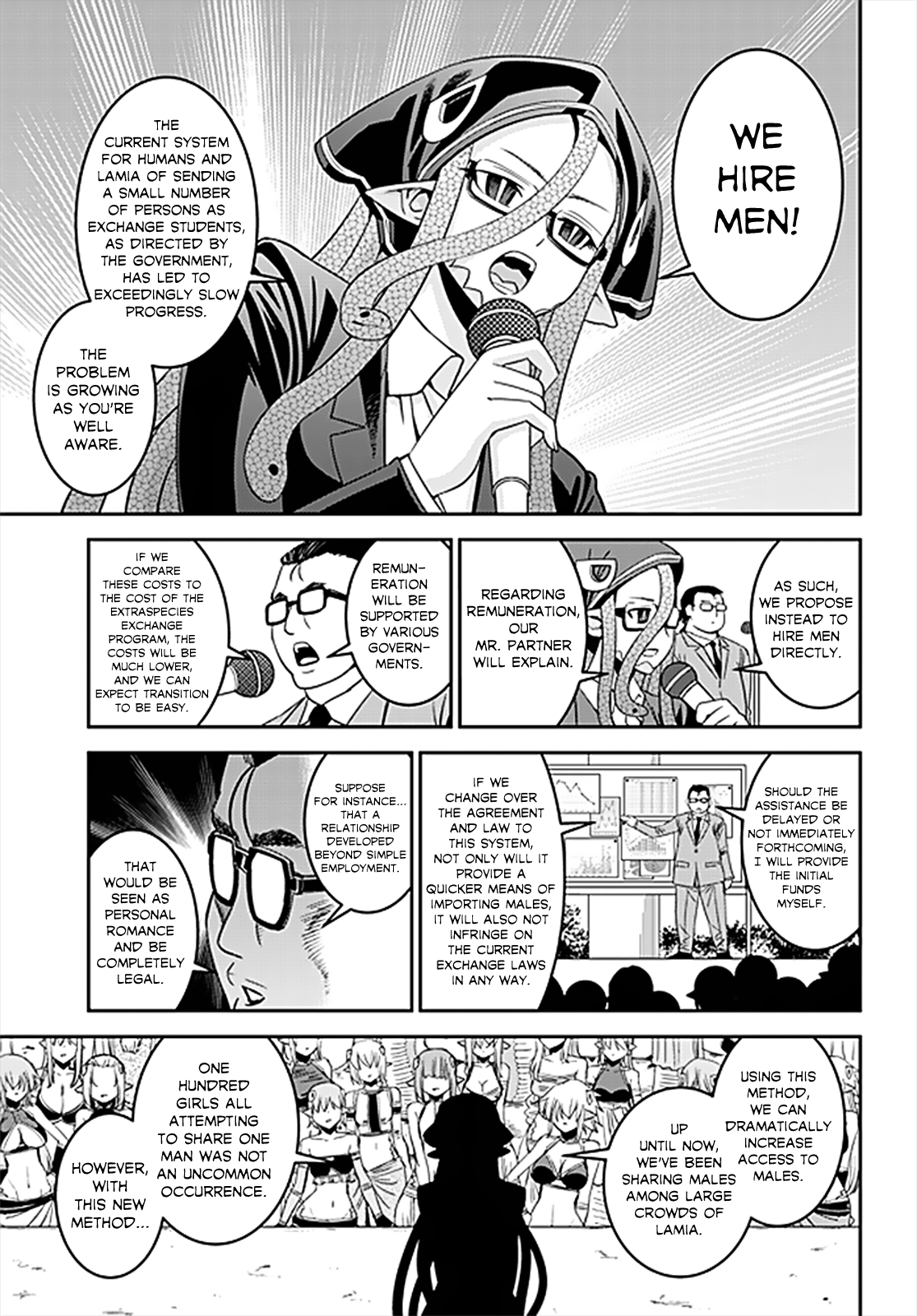 Monster Musume no Iru Nichijou Chapter 63 page 5 - Chapter 63: LQ