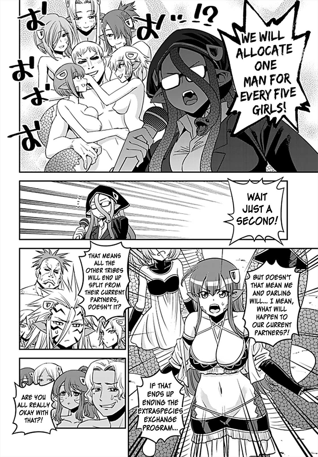 Monster Musume no Iru Nichijou Chapter 63 page 6 - Chapter 63: LQ