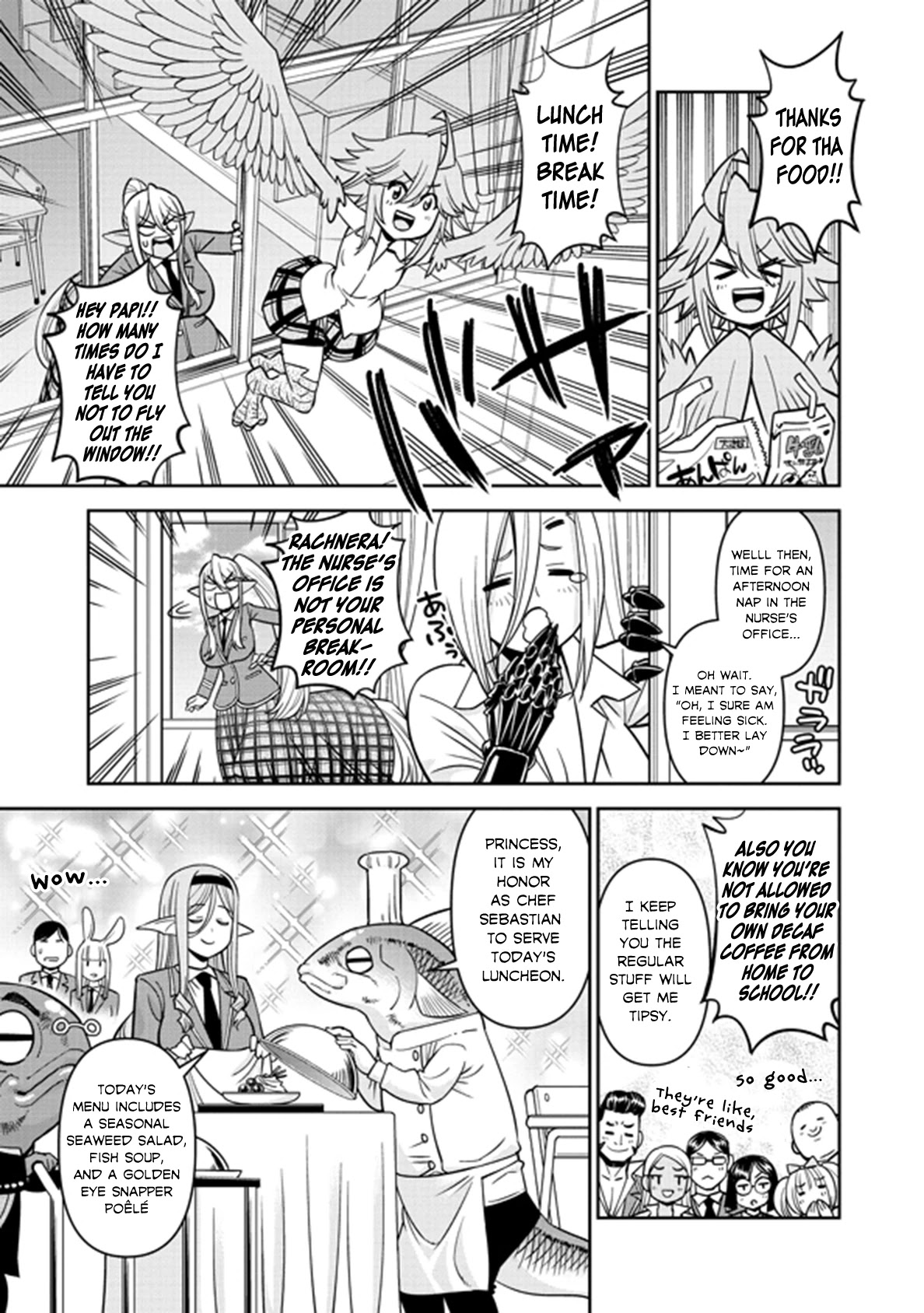 Monster Musume no Iru Nichijou Chapter 74 page 19 - Chapter 74: The School Arc (Prologue Included)