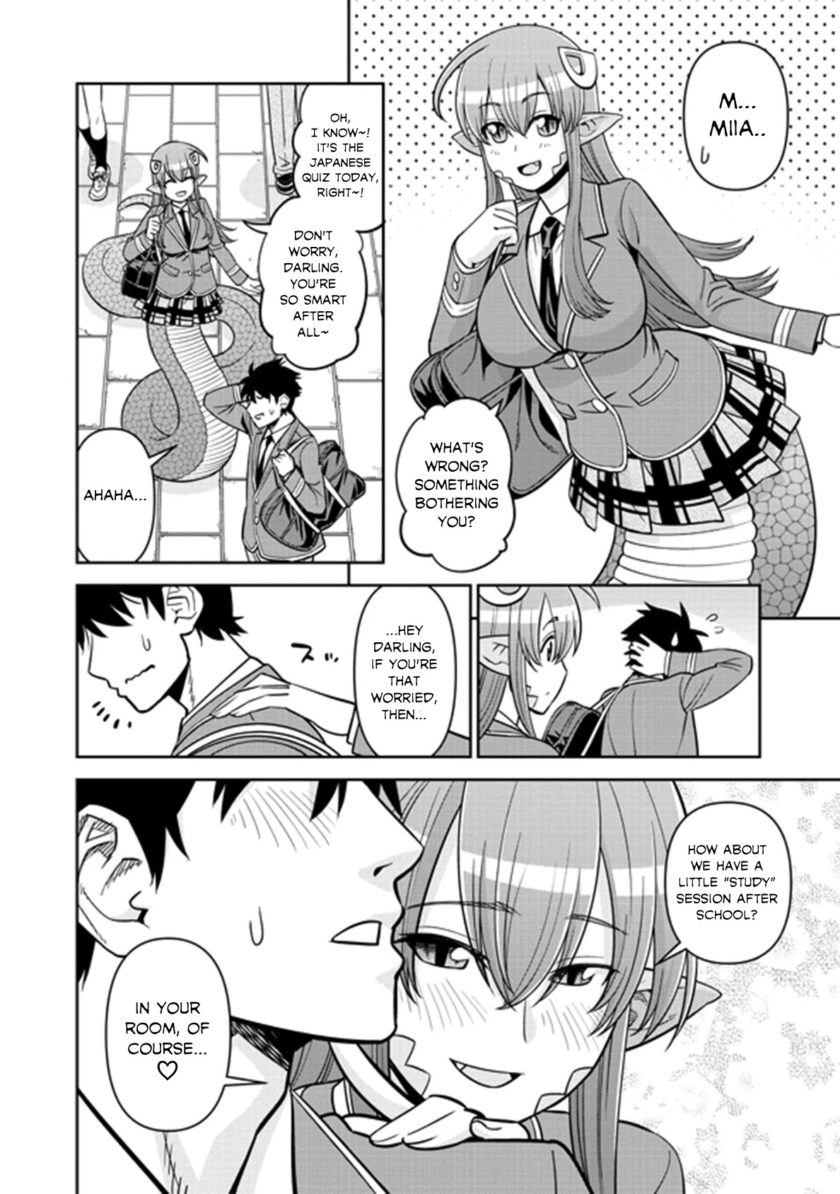 Monster Musume no Iru Nichijou Chapter 74 page 6 - Chapter 74: The School Arc (Prologue Included)