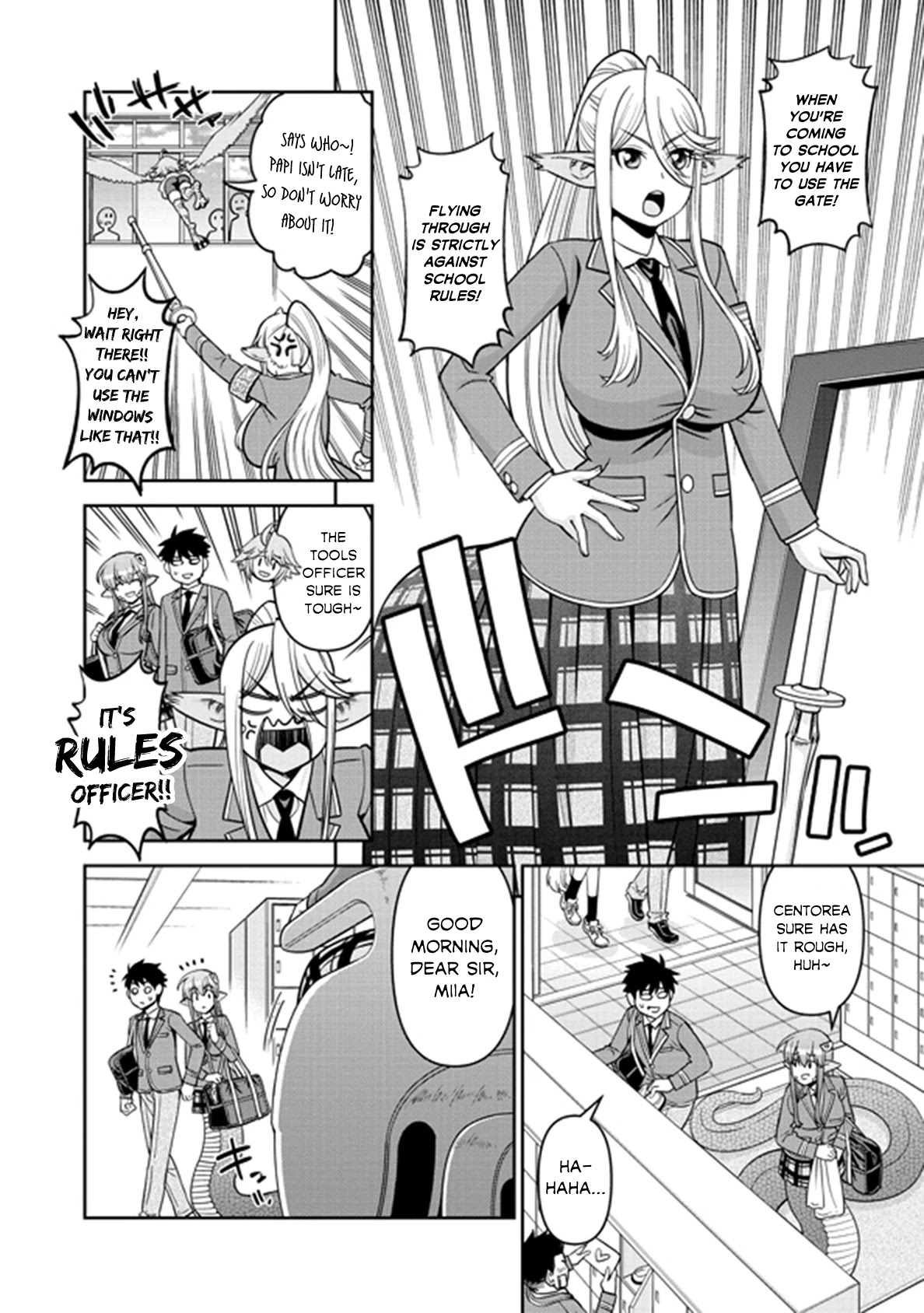 Monster Musume no Iru Nichijou Chapter 74 page 8 - Chapter 74: The School Arc (Prologue Included)
