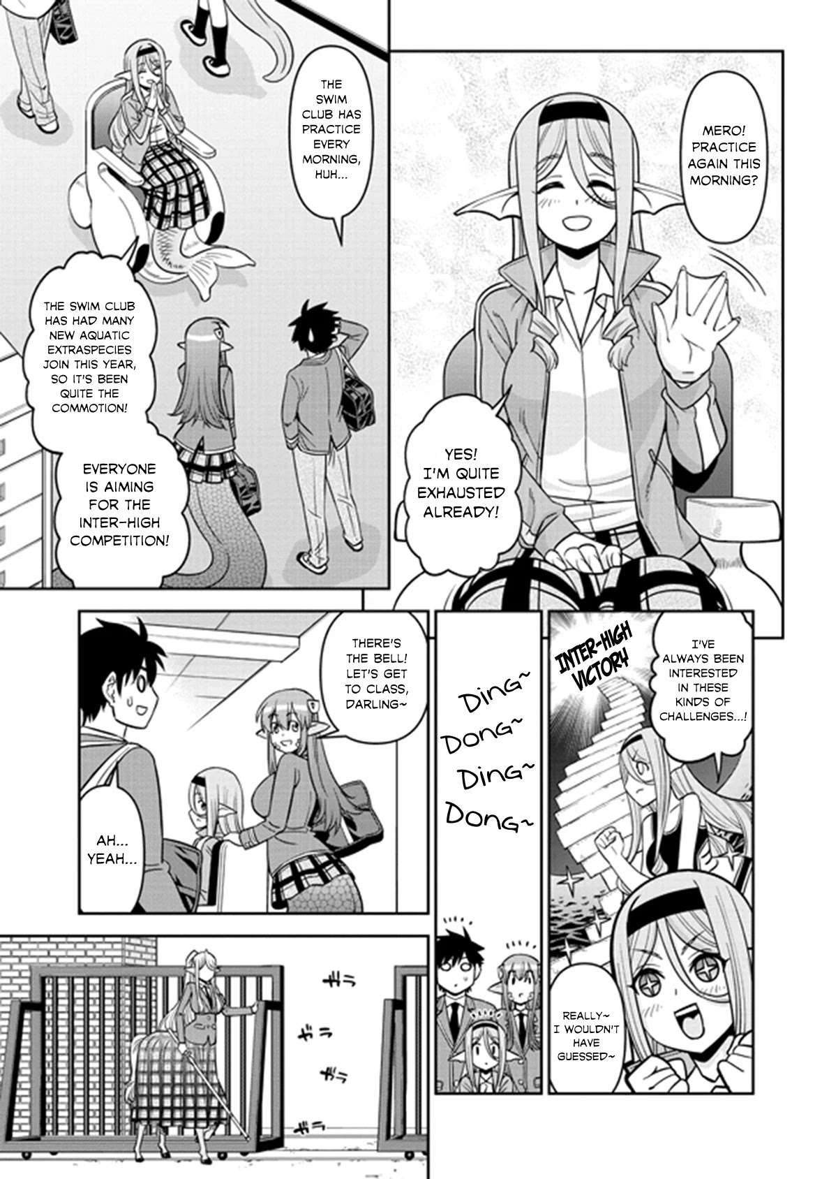 Monster Musume no Iru Nichijou Chapter 74 page 9 - Chapter 74: The School Arc (Prologue Included)