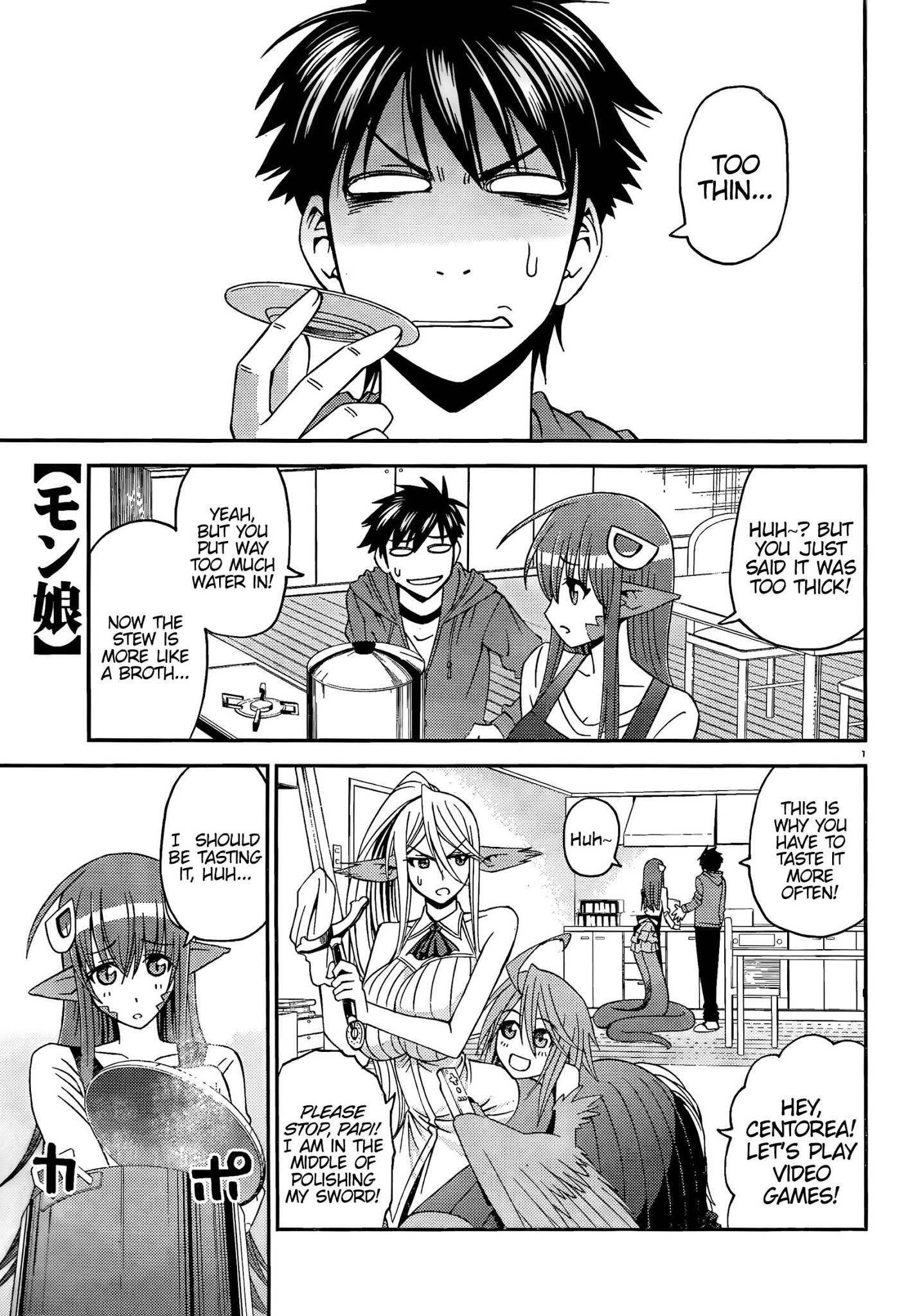 Monster Musume no Iru Nichijou Chapter 8 page 1 - Chapter 8