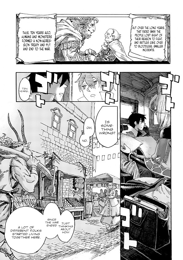 Monster Musume no Oishasan Chapter 1.1 page 10 - Chapter 1.1: The First Case: The Centaur of the Arena (1)