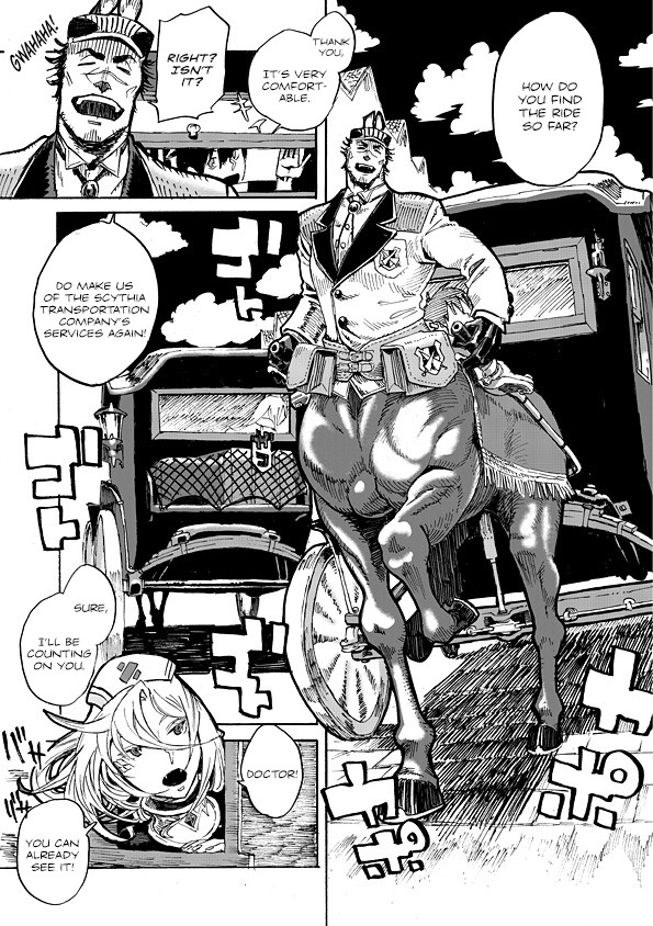 Monster Musume no Oishasan Chapter 1.1 page 12 - Chapter 1.1: The First Case: The Centaur of the Arena (1)