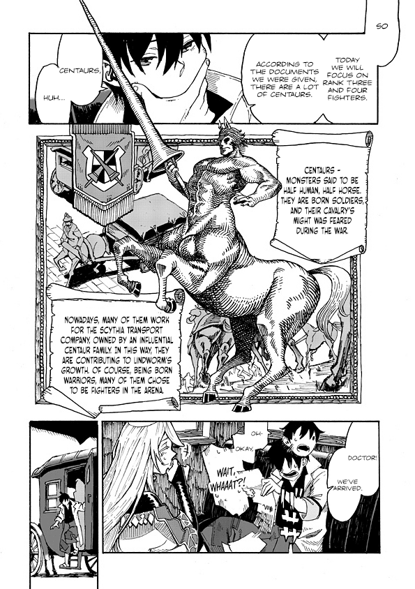 Monster Musume no Oishasan Chapter 1.1 page 15 - Chapter 1.1: The First Case: The Centaur of the Arena (1)
