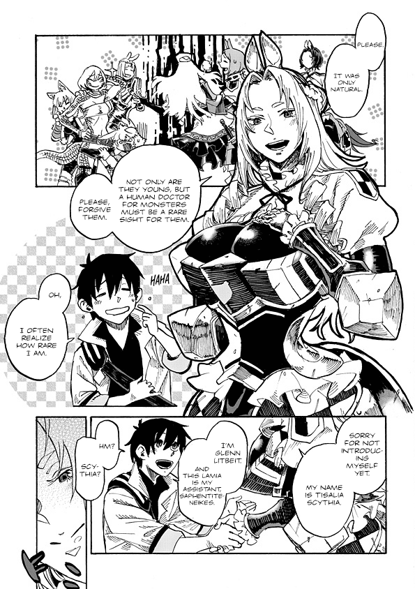 Monster Musume no Oishasan Chapter 1.1 page 22 - Chapter 1.1: The First Case: The Centaur of the Arena (1)