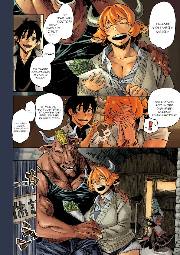 Monster Musume no Oishasan Chapter 1.1 page 4 - Chapter 1.1: The First Case: The Centaur of the Arena (1)