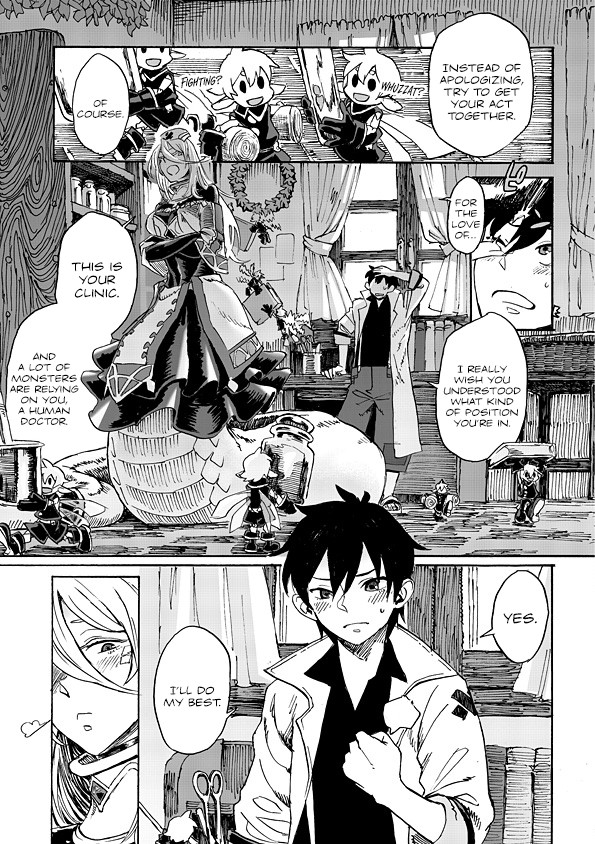 Monster Musume no Oishasan Chapter 1.1 page 6 - Chapter 1.1: The First Case: The Centaur of the Arena (1)