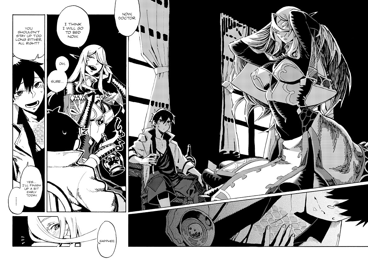 Monster Musume no Oishasan Chapter 1.2 page 23 - Chapter 1.2: The First Case: The Centaur of the Arena (2)