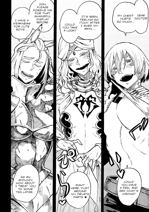 Monster Musume no Oishasan Chapter 1.2 page 3 - Chapter 1.2: The First Case: The Centaur of the Arena (2)
