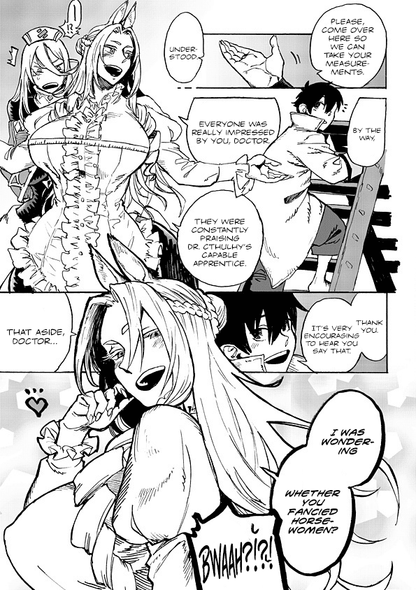Monster Musume no Oishasan Chapter 1.2 page 6 - Chapter 1.2: The First Case: The Centaur of the Arena (2)