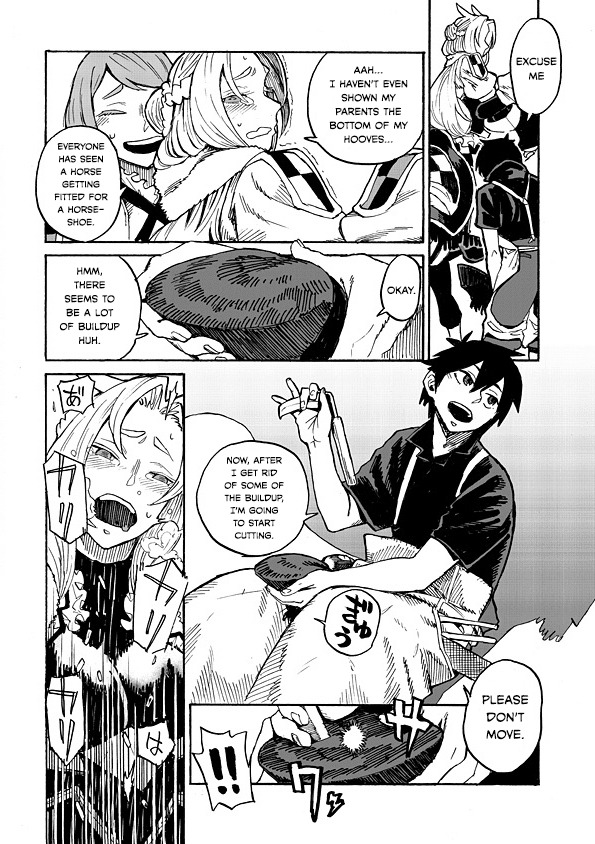 Monster Musume no Oishasan Chapter 1.3 page 10 - Chapter 1.3: The First Case: The Centaur of the Arena (3)