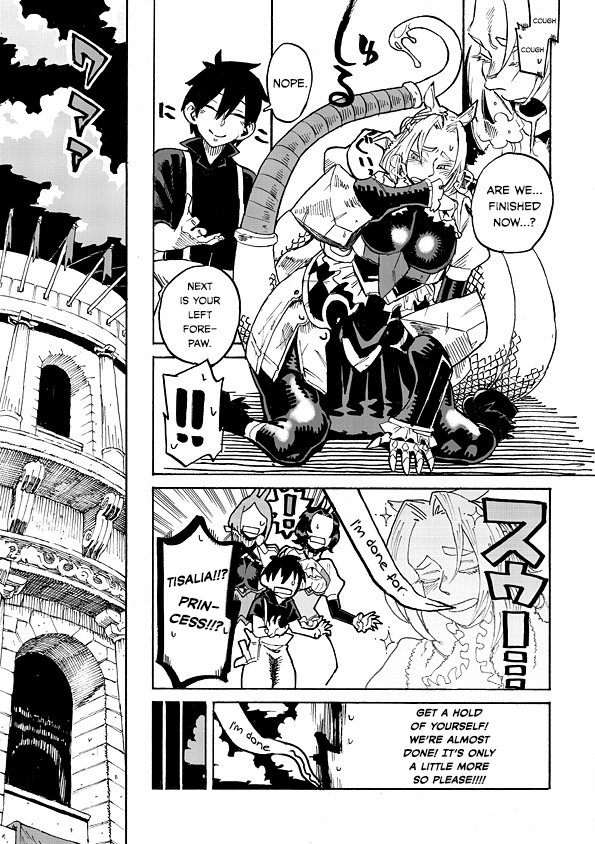 Monster Musume no Oishasan Chapter 1.3 page 17 - Chapter 1.3: The First Case: The Centaur of the Arena (3)