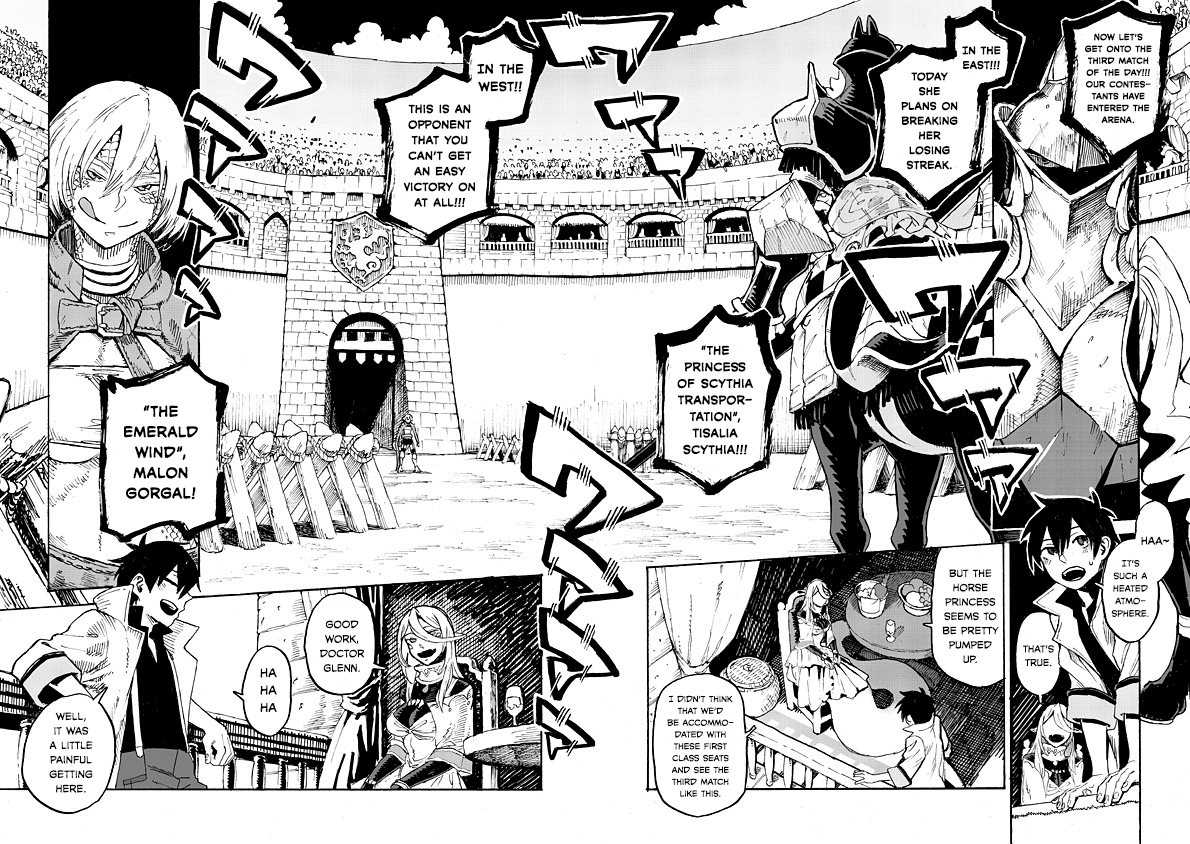 Monster Musume no Oishasan Chapter 1.3 page 18 - Chapter 1.3: The First Case: The Centaur of the Arena (3)
