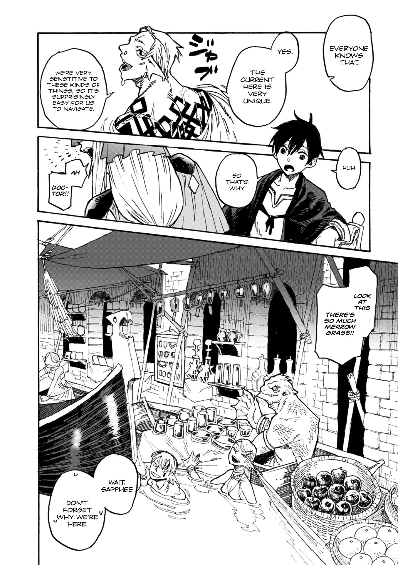 Monster Musume no Oishasan Chapter 2.1 page 9 - Chapter 2.1: The Mermaid from the Waterways 1