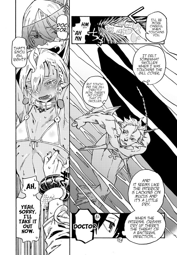 Monster Musume no Oishasan Chapter 2.2 page 17 - Chapter 2.2: The Second Case: The Mermaid from the Waterways (2)
