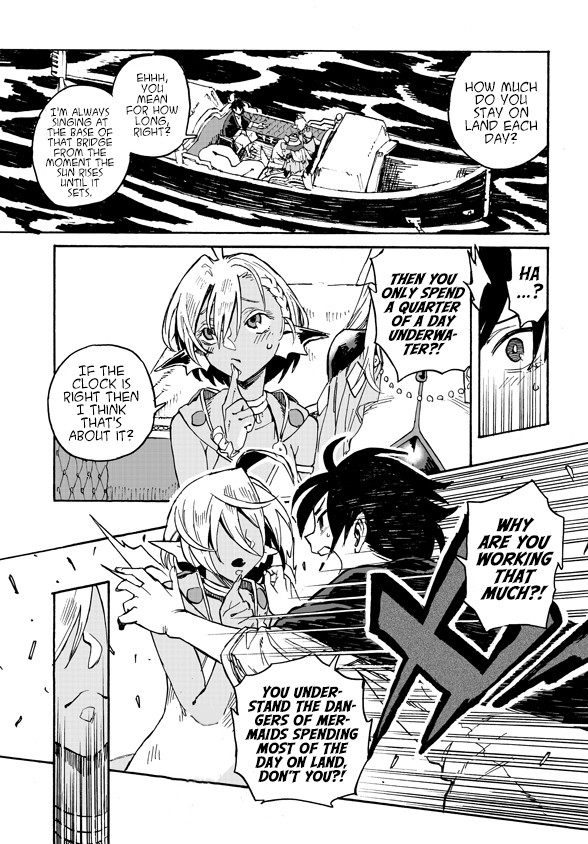 Monster Musume no Oishasan Chapter 2.2 page 19 - Chapter 2.2: The Second Case: The Mermaid from the Waterways (2)