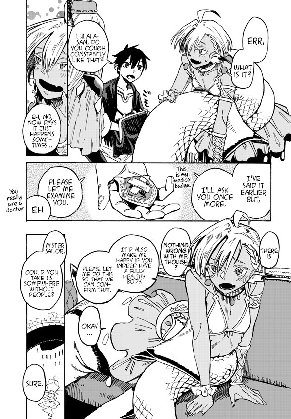 Monster Musume no Oishasan Chapter 2.2 page 7 - Chapter 2.2: The Second Case: The Mermaid from the Waterways (2)