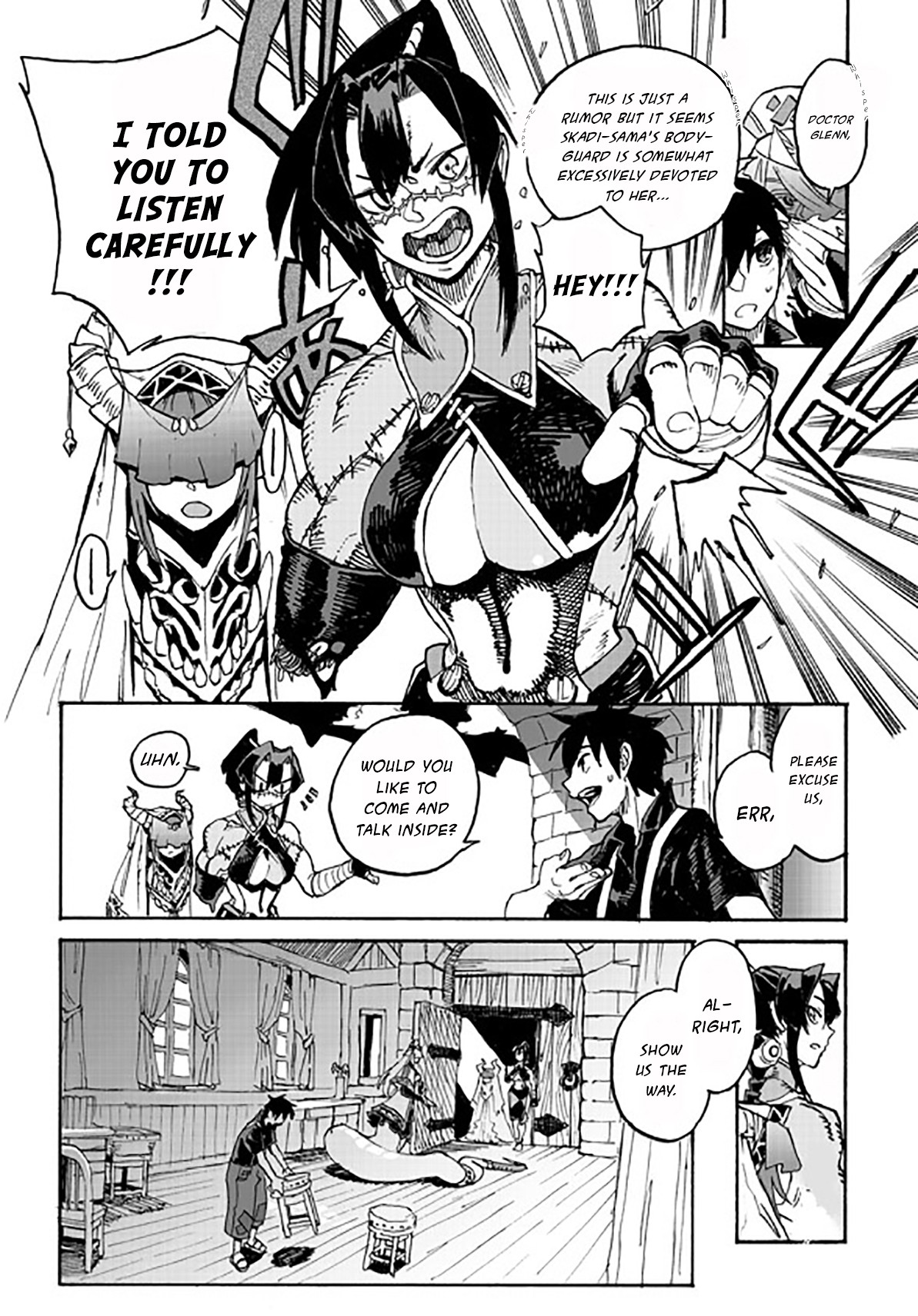 Monster Musume no Oishasan Chapter 3.1 page 11 - Chapter 3.1: The Third Case: The Flesh Golem Who Hates Doctors (1)