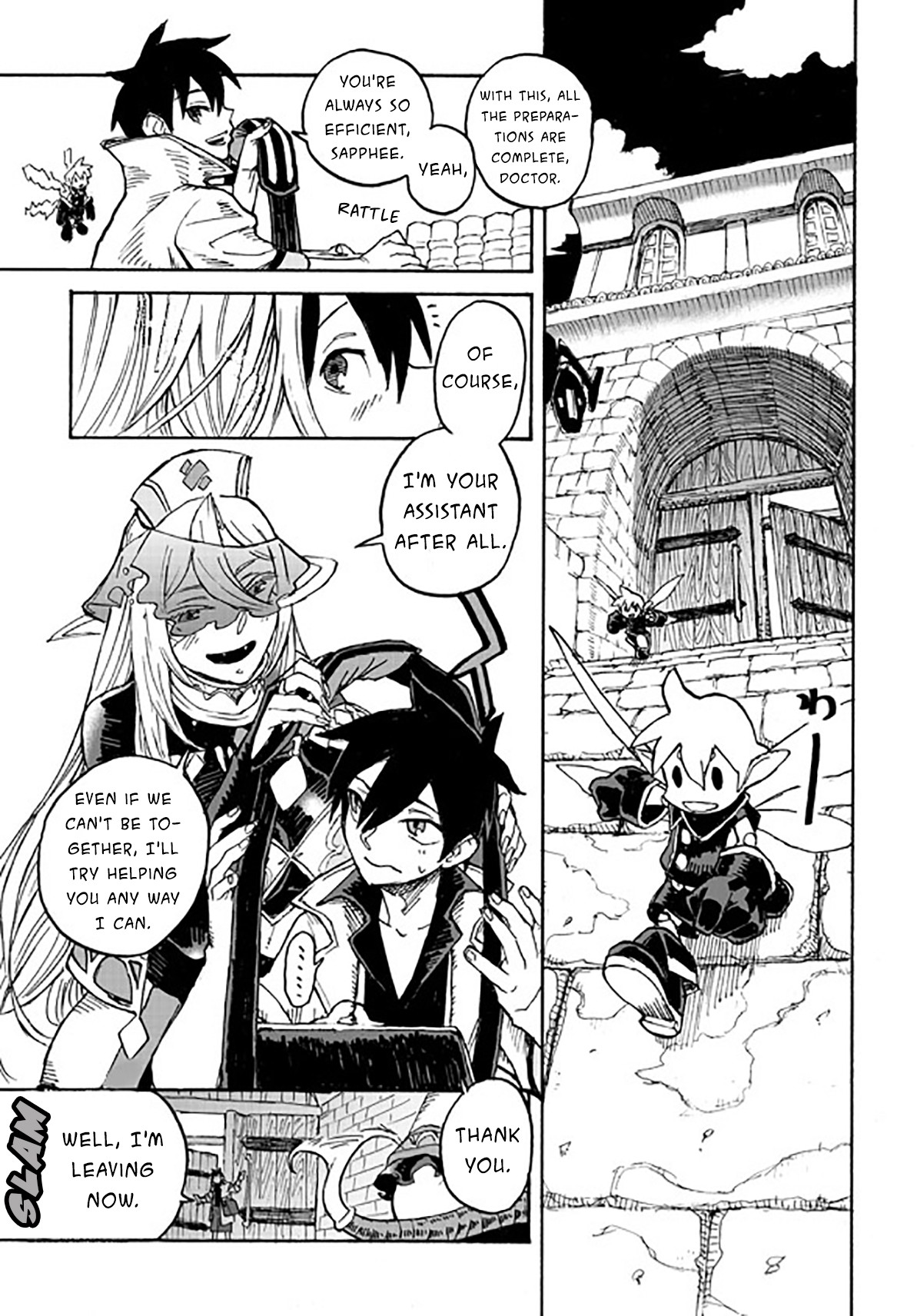 Monster Musume no Oishasan Chapter 3.1 page 24 - Chapter 3.1: The Third Case: The Flesh Golem Who Hates Doctors (1)