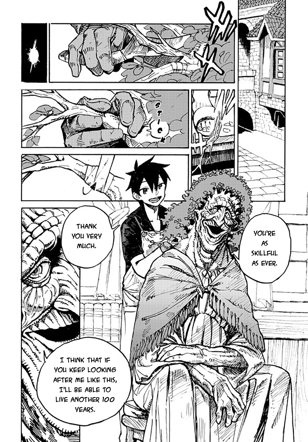 Monster Musume no Oishasan Chapter 3.1 page 3 - Chapter 3.1: The Third Case: The Flesh Golem Who Hates Doctors (1)