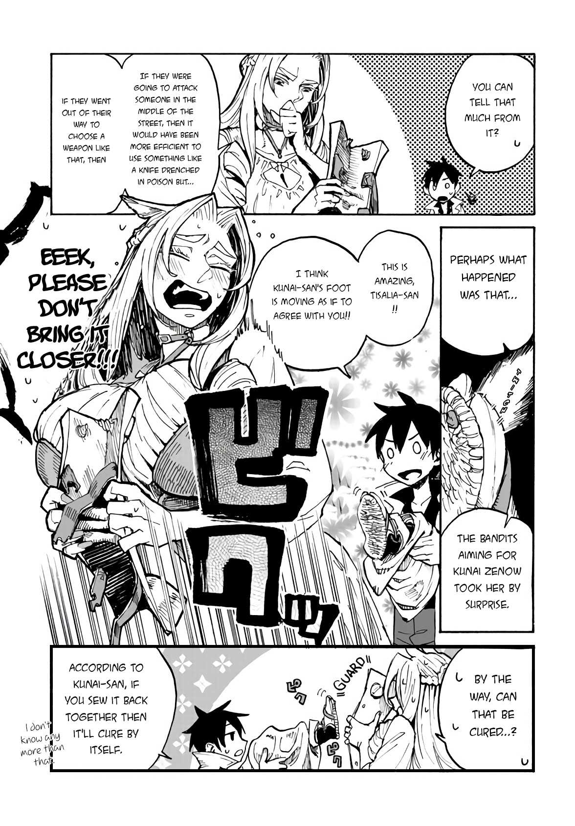 Monster Musume no Oishasan Chapter 3.2 page 12 - Chapter 3.2: The Third Case: The Flesh Golem Who Hates Doctors (2)