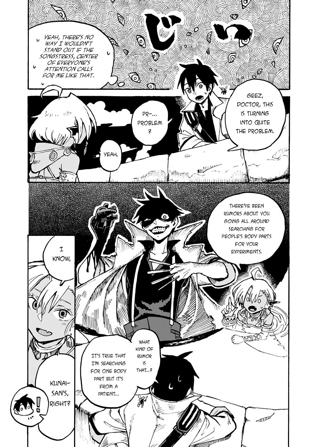 Monster Musume no Oishasan Chapter 3.2 page 16 - Chapter 3.2: The Third Case: The Flesh Golem Who Hates Doctors (2)