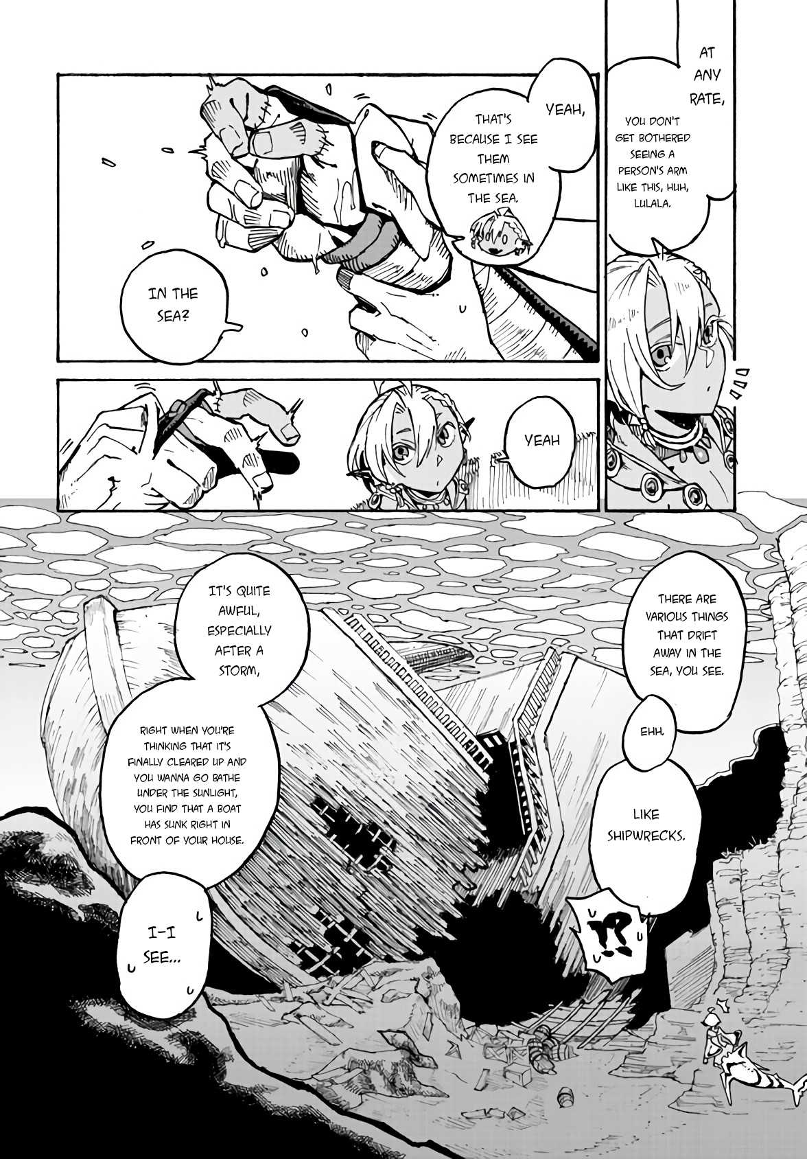 Monster Musume no Oishasan Chapter 3.2 page 19 - Chapter 3.2: The Third Case: The Flesh Golem Who Hates Doctors (2)