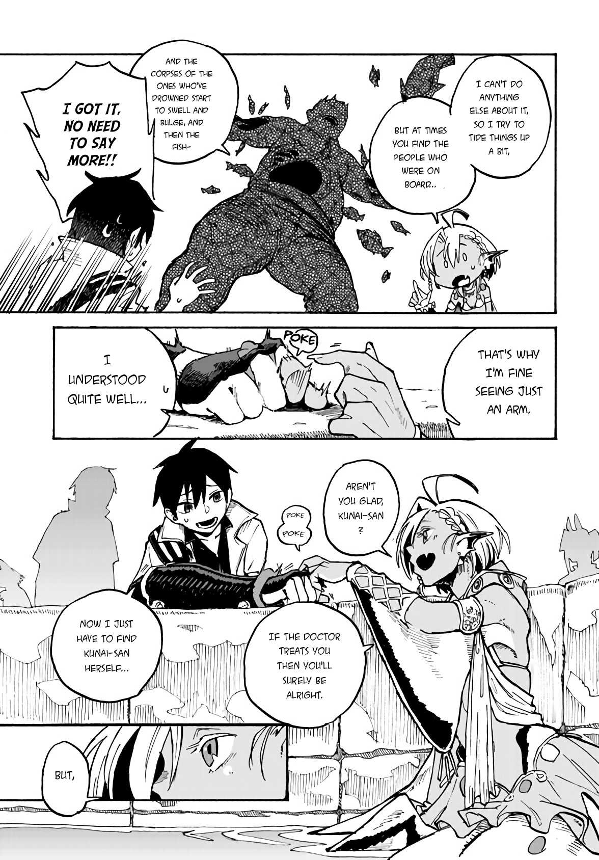 Monster Musume no Oishasan Chapter 3.2 page 20 - Chapter 3.2: The Third Case: The Flesh Golem Who Hates Doctors (2)