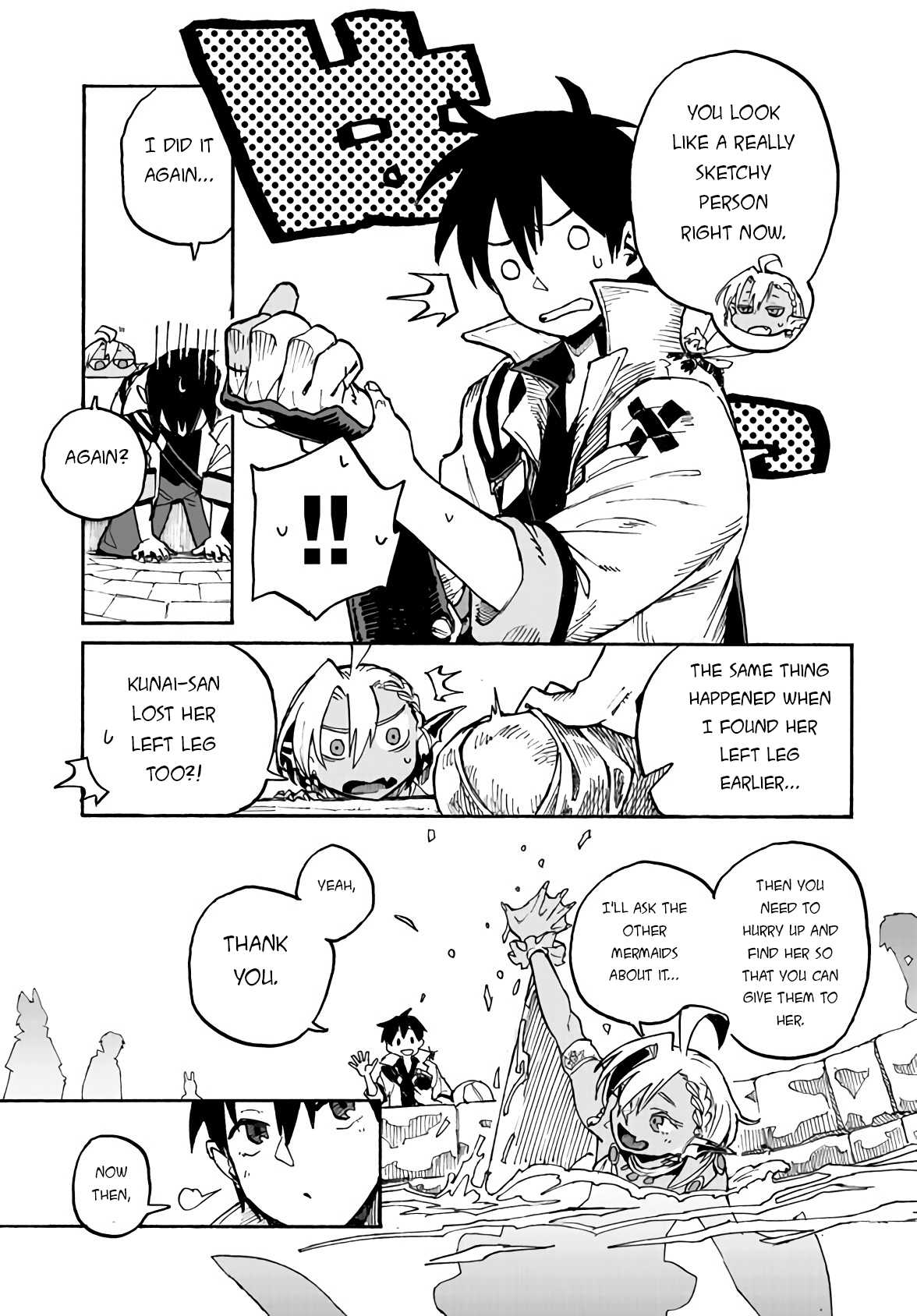 Monster Musume no Oishasan Chapter 3.2 page 22 - Chapter 3.2: The Third Case: The Flesh Golem Who Hates Doctors (2)