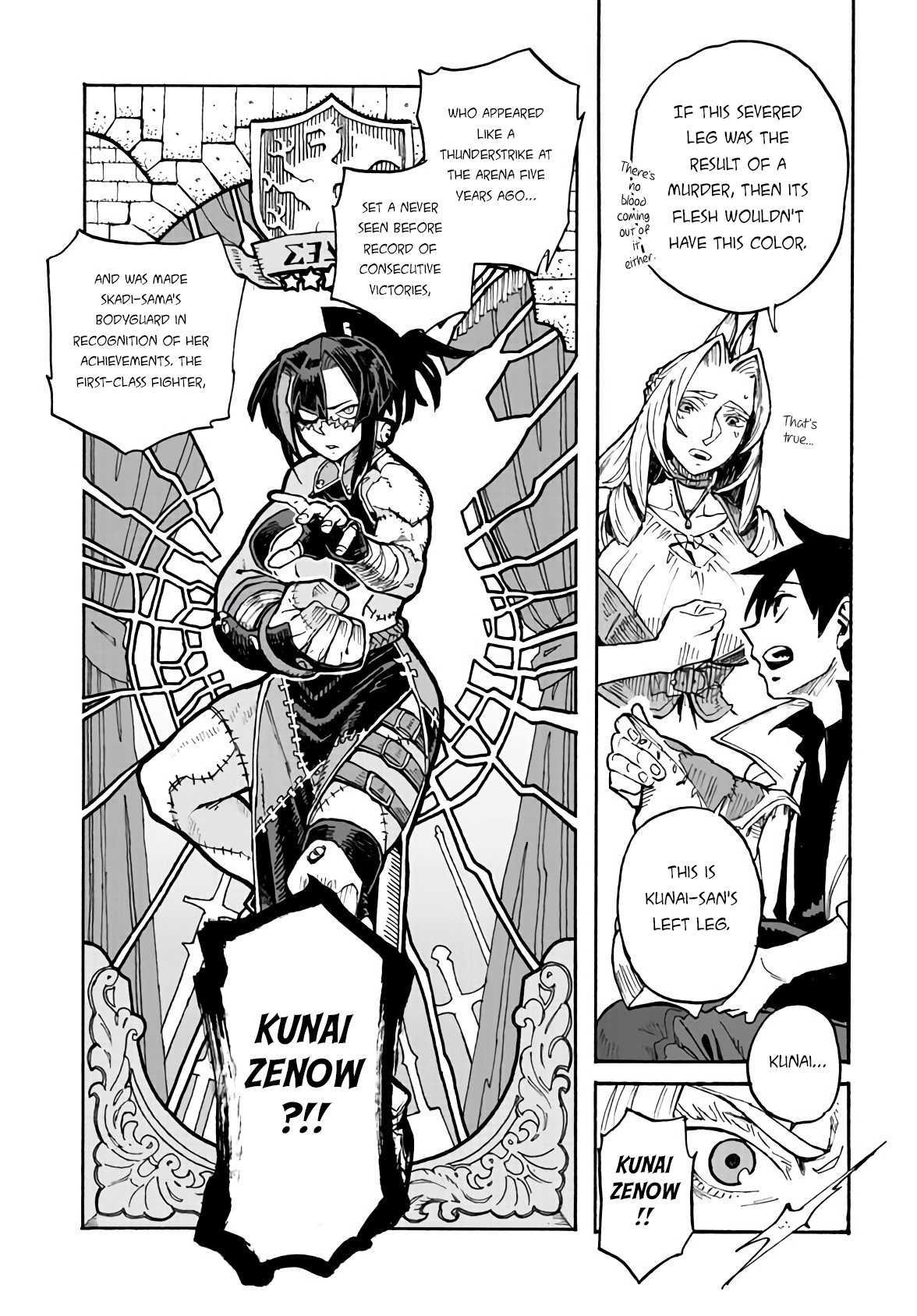 Monster Musume no Oishasan Chapter 3.2 page 8 - Chapter 3.2: The Third Case: The Flesh Golem Who Hates Doctors (2)