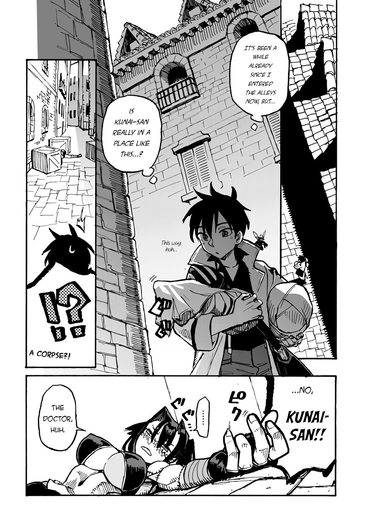 Monster Musume no Oishasan Chapter 3.3 page 13 - Chapter 3.3: The Third Case: The Flesh Golem Who Hates Doctors (3)