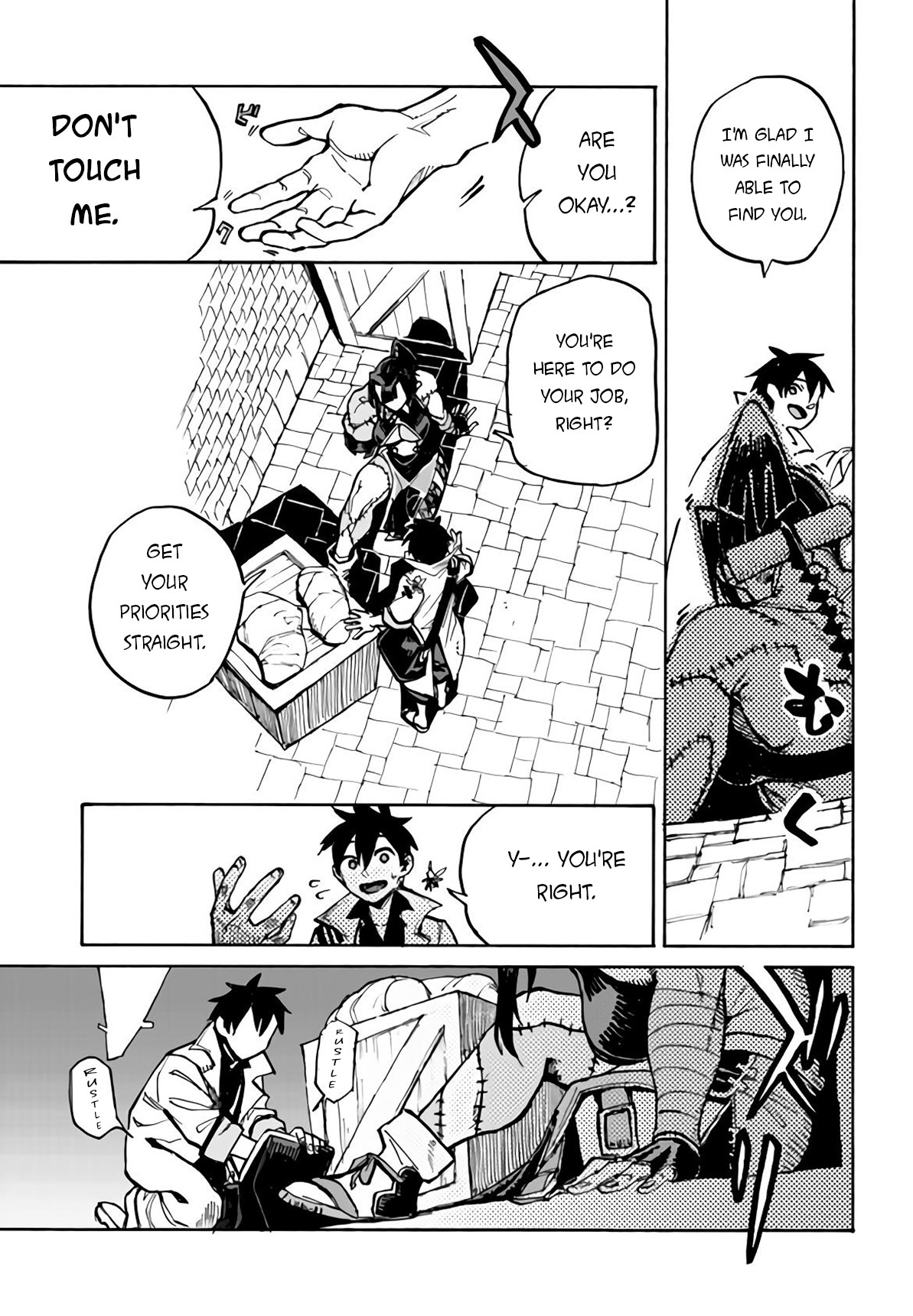 Monster Musume no Oishasan Chapter 3.3 page 14 - Chapter 3.3: The Third Case: The Flesh Golem Who Hates Doctors (3)