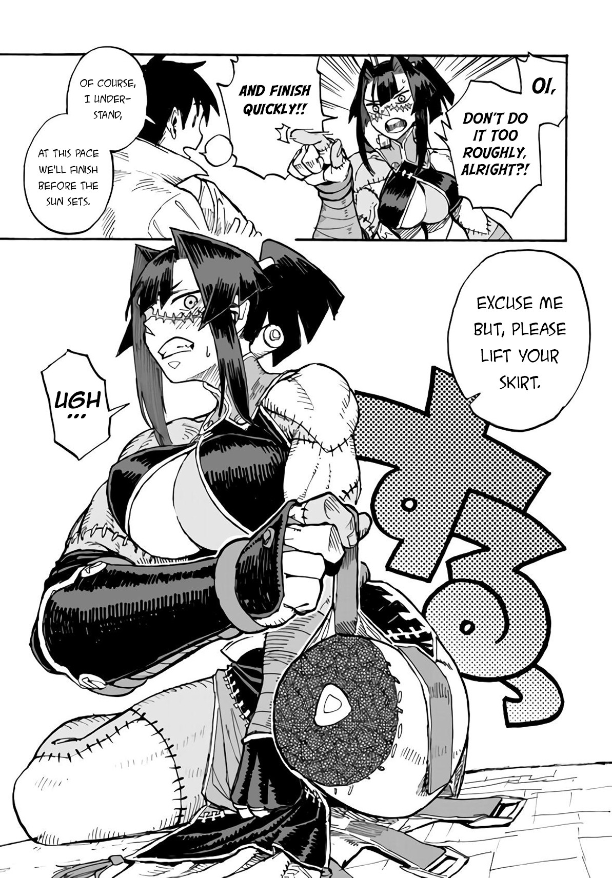 Monster Musume no Oishasan Chapter 3.3 page 24 - Chapter 3.3: The Third Case: The Flesh Golem Who Hates Doctors (3)