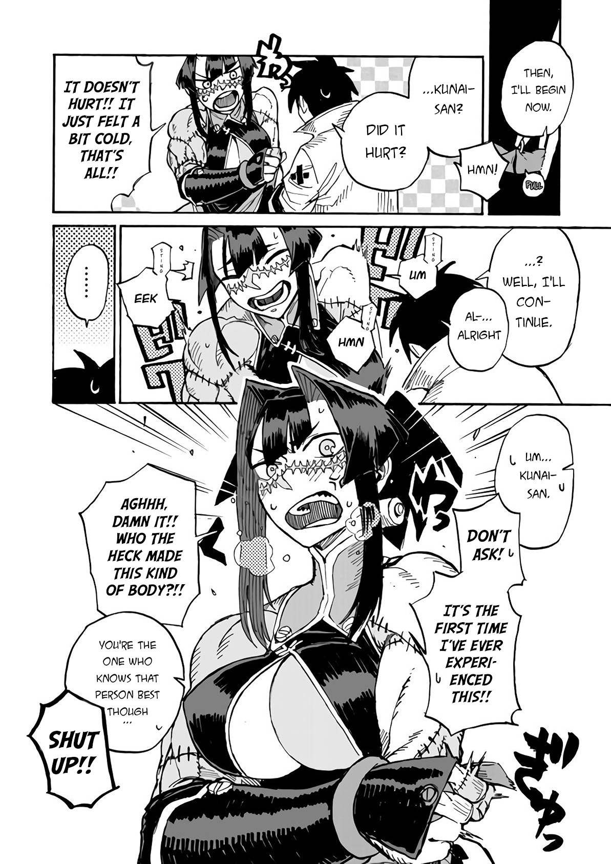 Monster Musume no Oishasan Chapter 3.3 page 25 - Chapter 3.3: The Third Case: The Flesh Golem Who Hates Doctors (3)