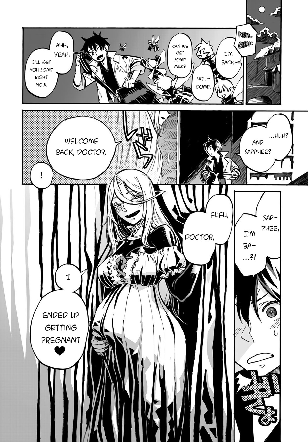 Monster Musume no Oishasan Chapter 3.3 page 29 - Chapter 3.3: The Third Case: The Flesh Golem Who Hates Doctors (3)