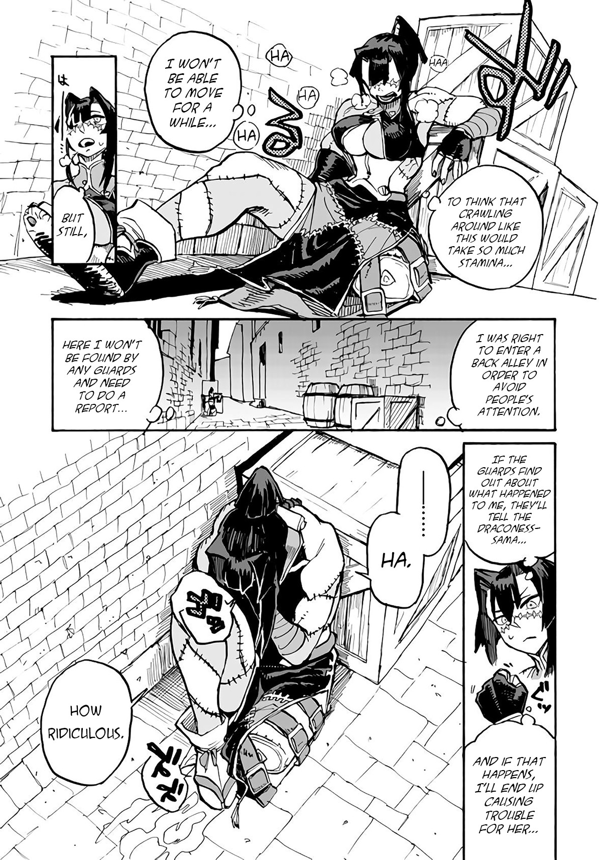 Monster Musume no Oishasan Chapter 3.3 page 4 - Chapter 3.3: The Third Case: The Flesh Golem Who Hates Doctors (3)